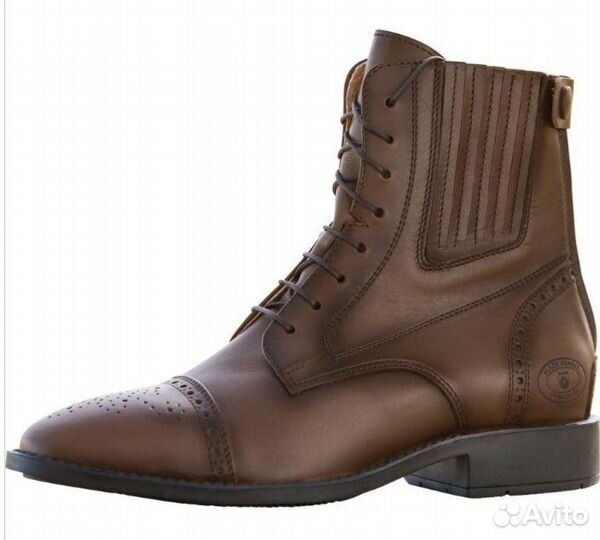 Ботинки коричневые для конного спорта