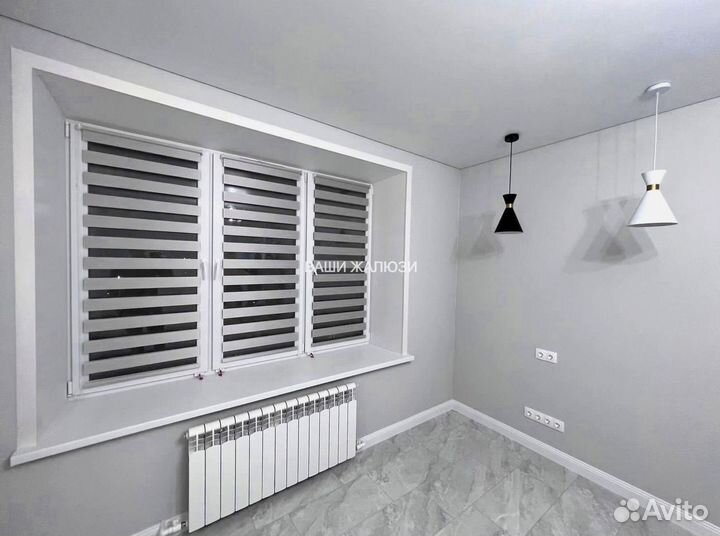 Жалюзи рулонные шторы зебра