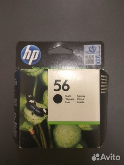 C6656AE) Картридж HP DJ 5550 черный 56