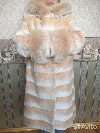 Шуба кролик