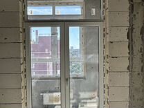 Пластиковое окно (дверь) на балкон