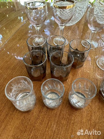 Посуда СССР, хрусталь