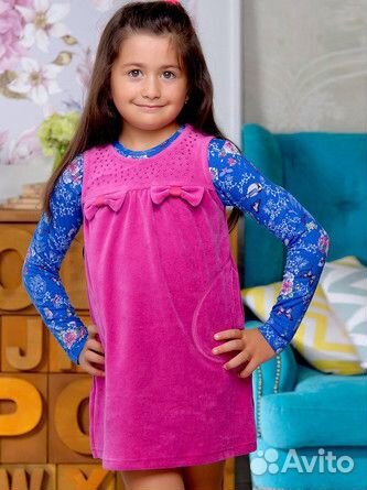 Сарафан для девочки, 104 и 116 размеры, новые