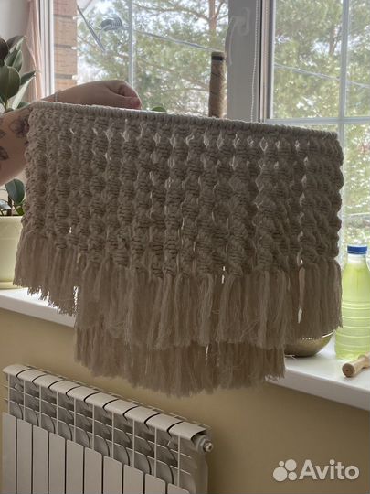 Абажур макраме