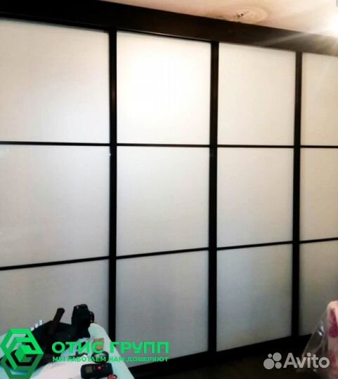 Стеклянные перегородки