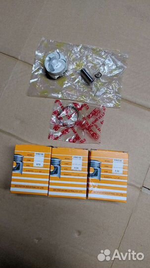 Поршень Yamaha 36 39 Vino Gear 4T 50сс ua06 SEE