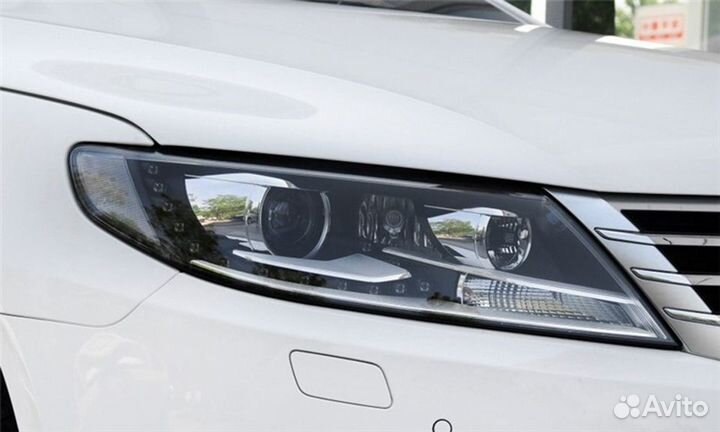 Стекло левой фары Volkswagen Passat CC рест 12-17