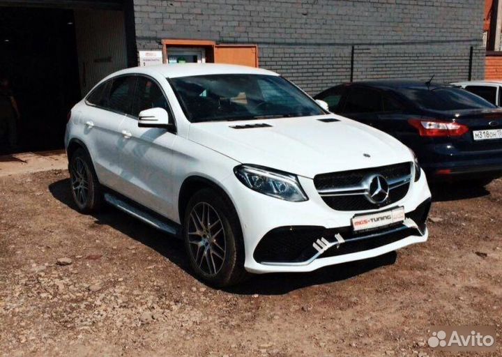 Обвес на Mercedes GLE Coupe в стиле 63 AMG