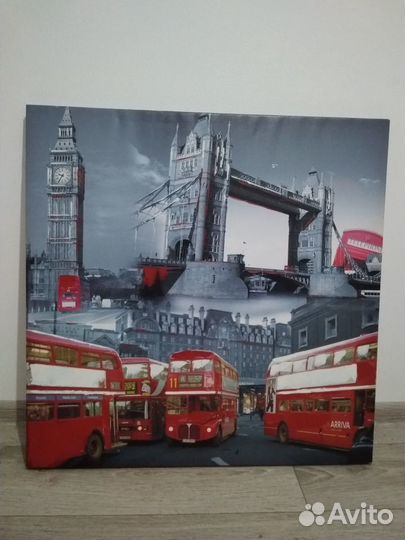 Красивая картина постер 75x75