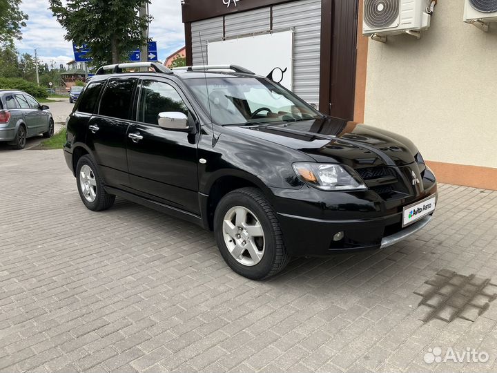 Mitsubishi Outlander 2.4 AT, 2003, 256 000 км
