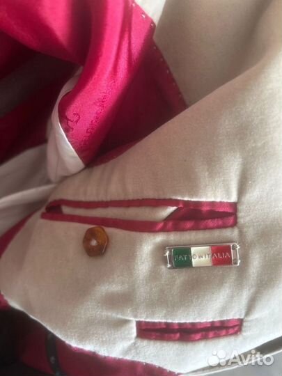 Пиджак Angelo Galasso fatto IN italia