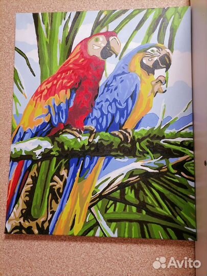 Картины красками