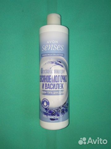 Крем-гель для душа Овсяное молочко и василёк 400мл