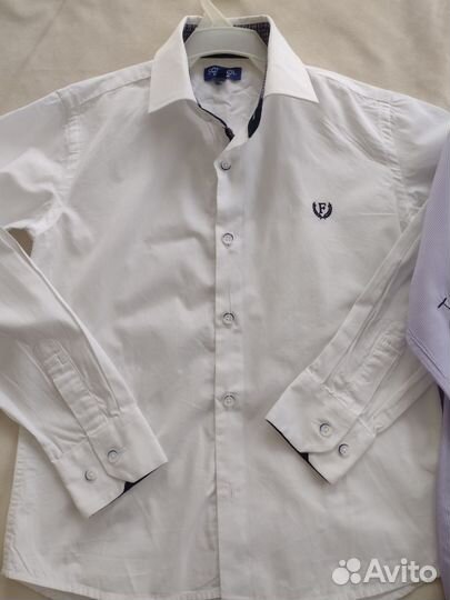 Школьная форма: брюки, рубашка рост 122