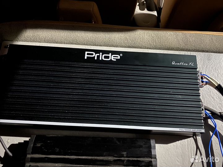 Pride quattro xl 4-х канальный усилитель