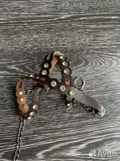 Ремень женский кожаный