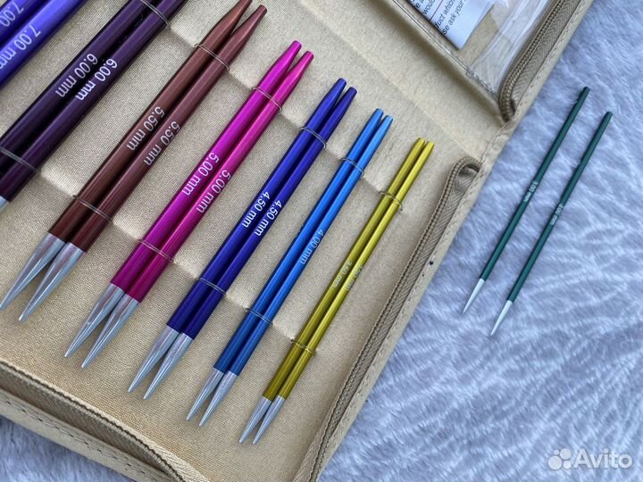 Набор спиц knit pro zing deluxe