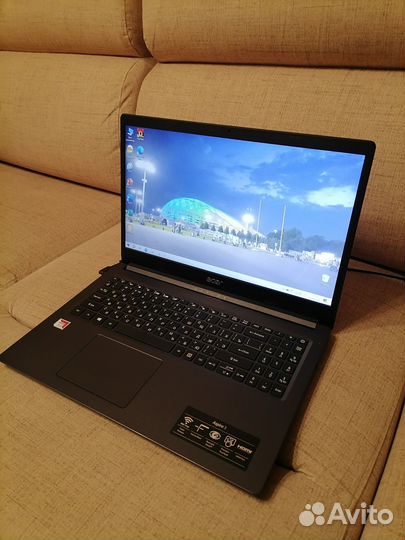 Ноутбук Acer Aspire 3 A315-22, дисплей 15.6