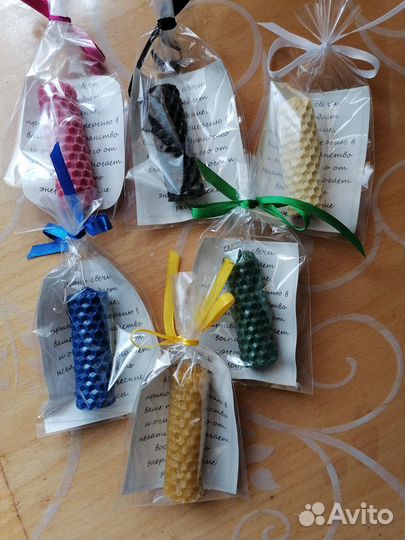 Свечи из вощины