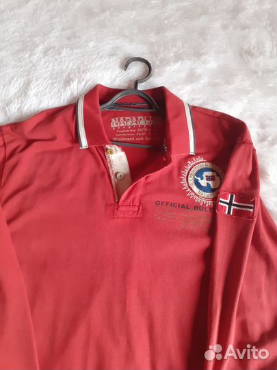 Поло с длинным рукавом napapijri