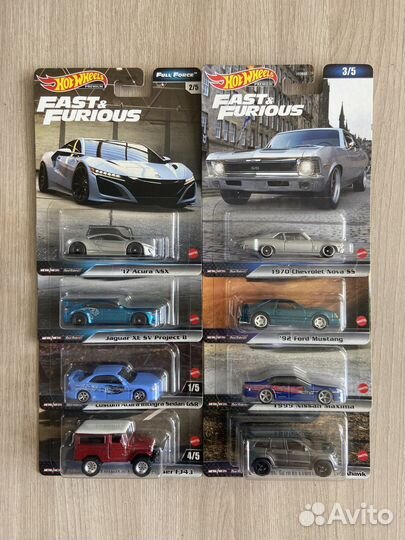 Hot Wheels Premium Fast Furious