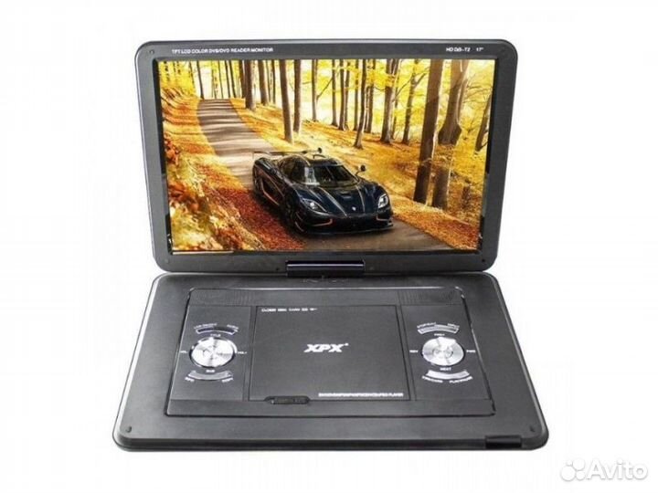Портативный DVD плеер XPX EA1767L DVB-T2 17