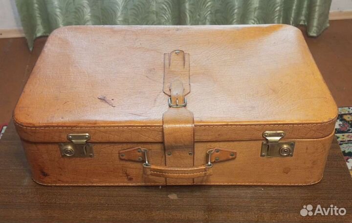 Кожаный чемодан СССР