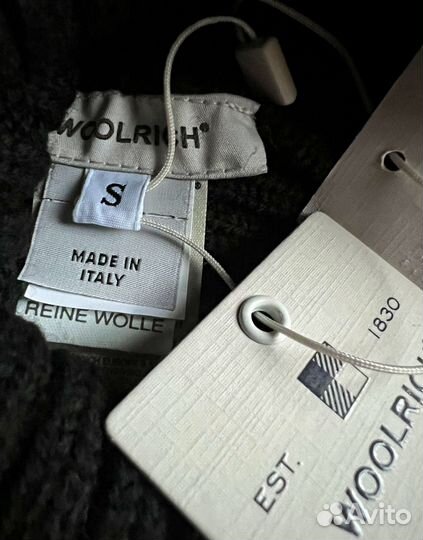 Шапка Woolrich из Европы Оригинал Made in Italy