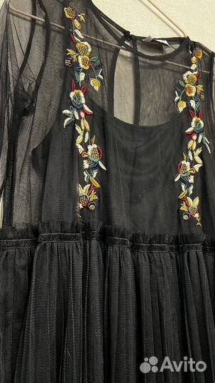 Платье летнее из фатина