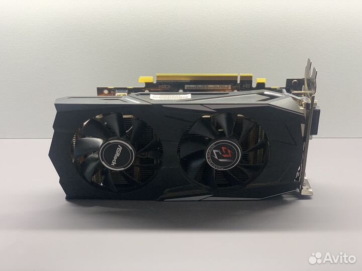 Видеокарта ASRock RX 580 8gb Phantom Gaming
