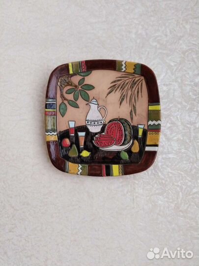 Два керамических панно ручной работы