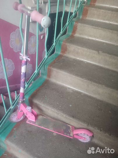 Самокат детский двухколесный бу