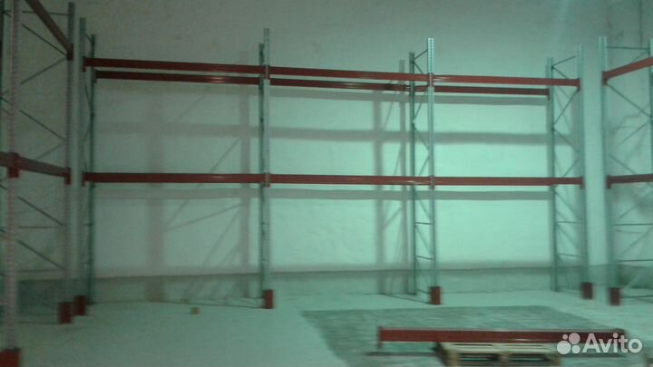 Стеллажи складские для фронтального хранения палет