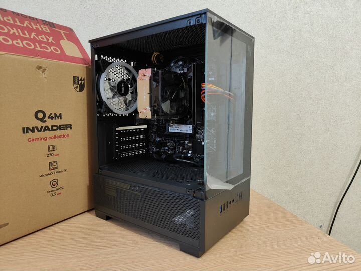 Новый Комп Ryzen 5-3400g/16gb DDR4/SSD 256/HDD 500