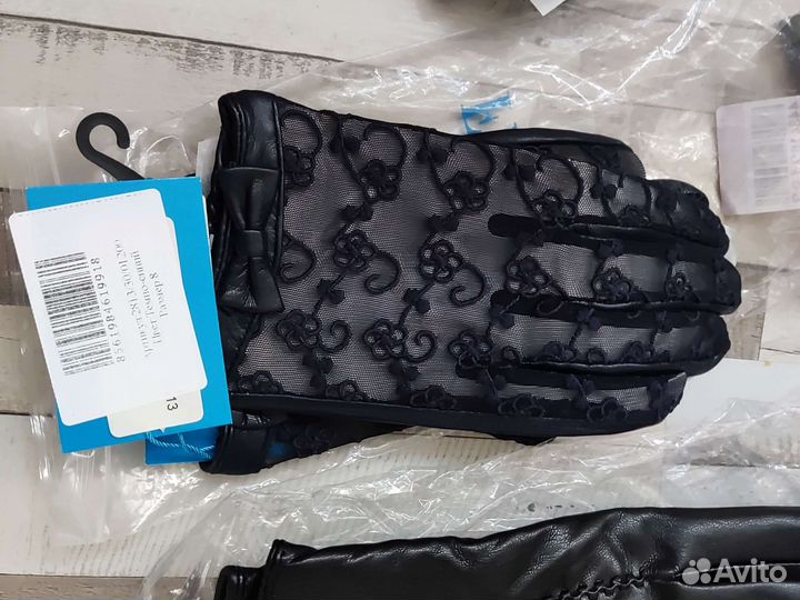 Перчатки кожаные новые мужские и женские