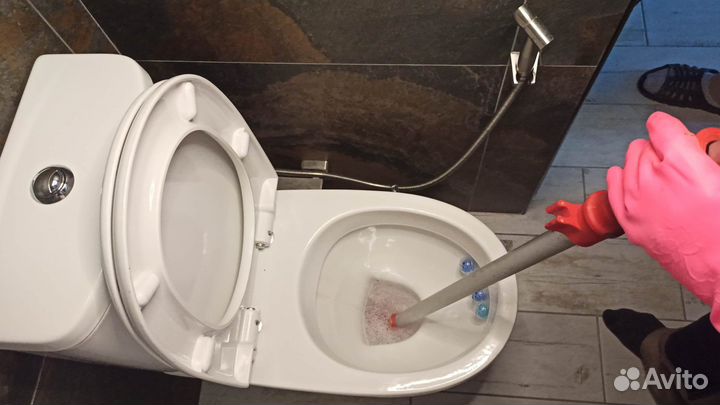 Сантехник.Прочистка канализации.Устранение засора