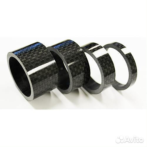 К-кт проставочных колец,карбон, под вынос 1