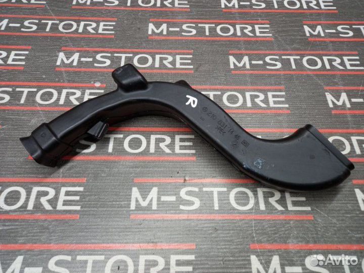 Воздуховод печки передний правый Mercedes-Benz