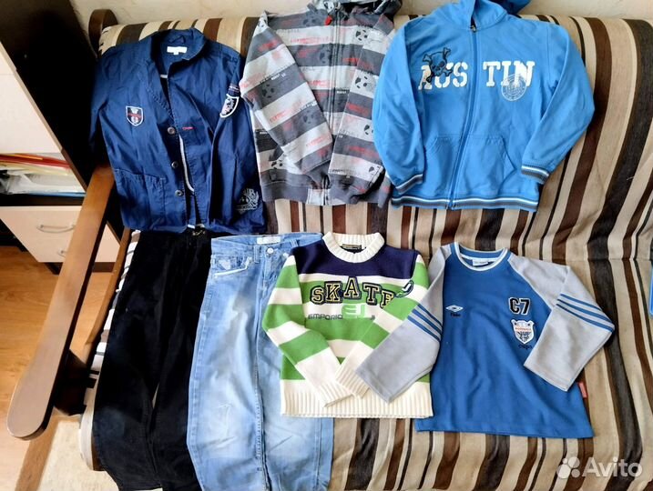 Фирменная одежда на мальчика пекетом рост 130-140