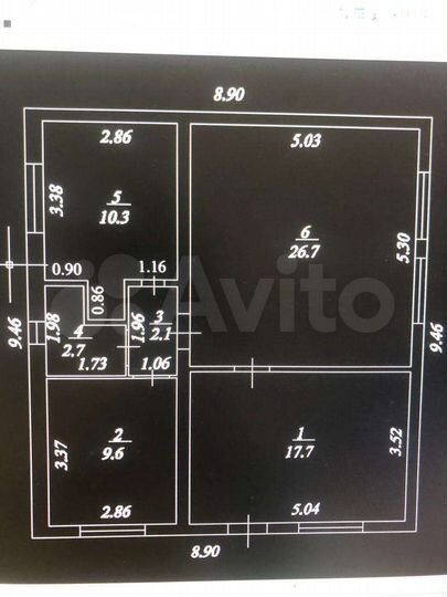 Дом 140 м² на участке 22 сот.