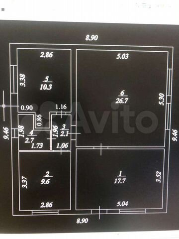 Дом 140 м² на участке 22 сот.