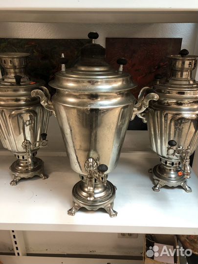 Самовар рюмка 6литров СССР