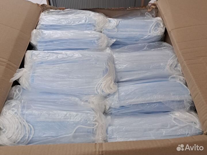 Маска одноразовая медицинская