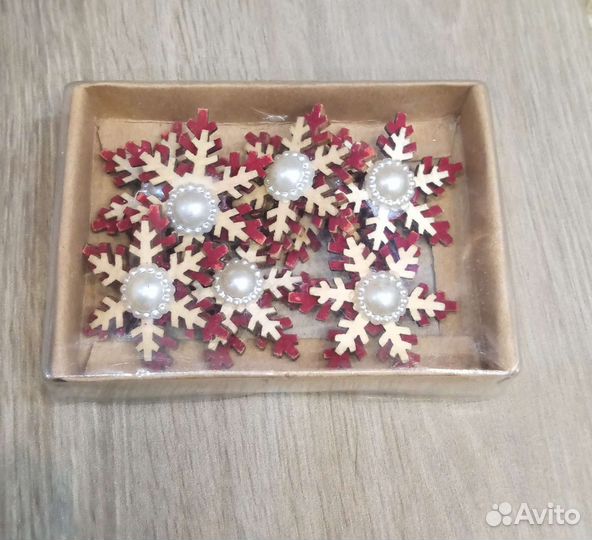 Набор новогодних наклеек