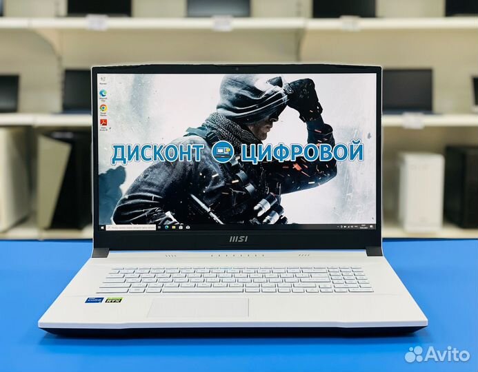 Новый Ноутбук MSI.17.3/Core i5 + Nvidia RTX 3050Ti