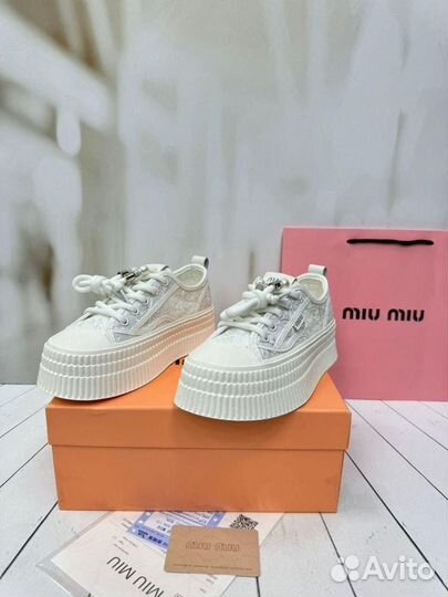 Кроссовки Кеды Miu Miu Размер 36-40