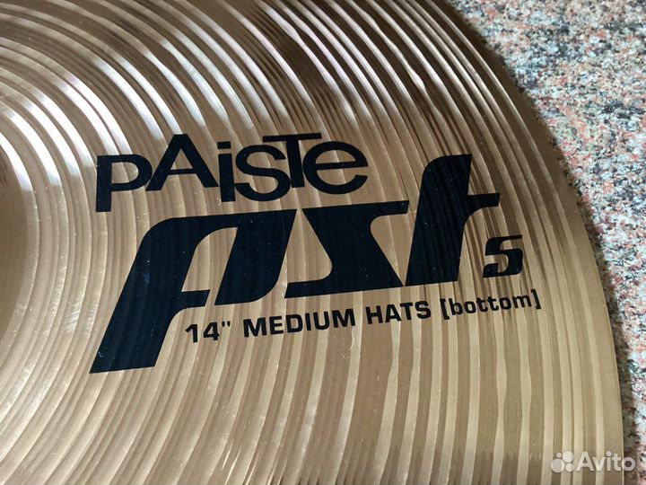 Набор тарелок Paiste Medium Pst5 + чехол