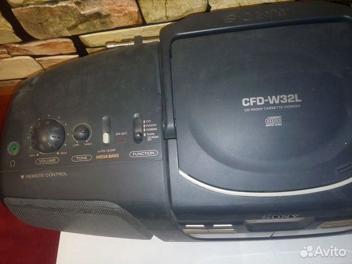 Кассетная магнитола sony