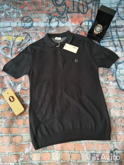 Поло мужское Brioni (Вискоза)