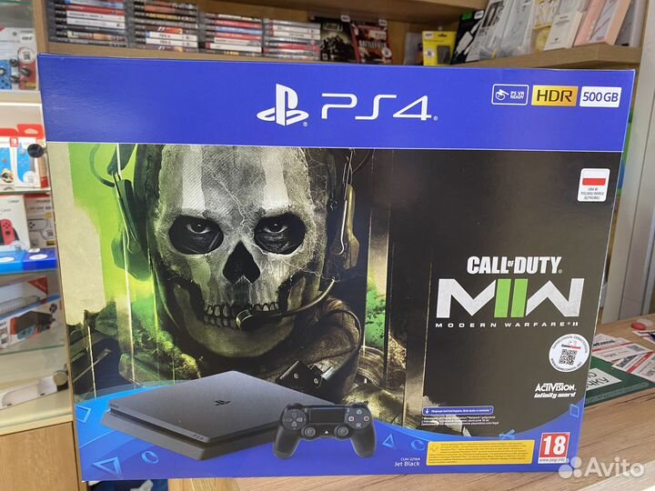 Sony PlayStation 4 Slim 500Гб + COD MW II новые